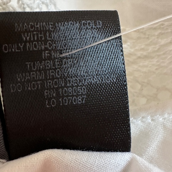 NWT Lane Bryant White Cotton V Neck Blouse Pom Pom Tunic Boho 18/20 - Picture 14 of 14